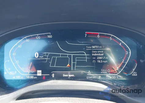 2021 BMW X4 xDrive30I из США, поврежденный, VIN 5UX2V1C06M9H37203